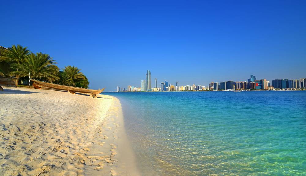 Пляжный отдых в Абу Даби ОАЭ